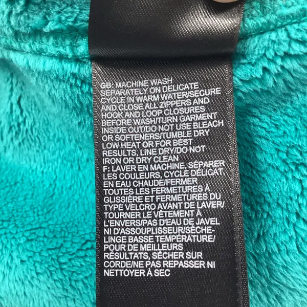 The North Face Women’s Morningglory Full Zip Fleece Jacket Teal NEW with Tag - Image 6