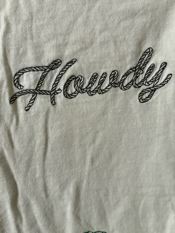 Lazy Sundays Howdy Tee - Image 4