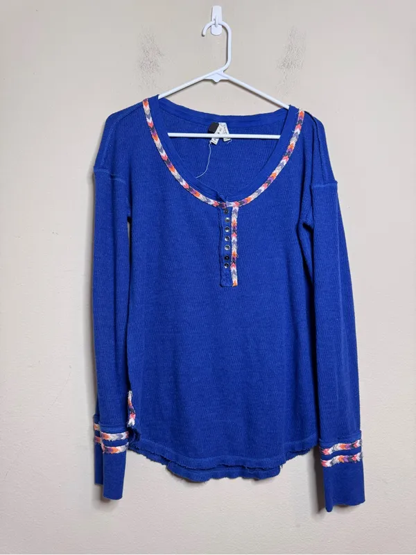 We The Free Thermal Long Sleeve Henley - Image 2