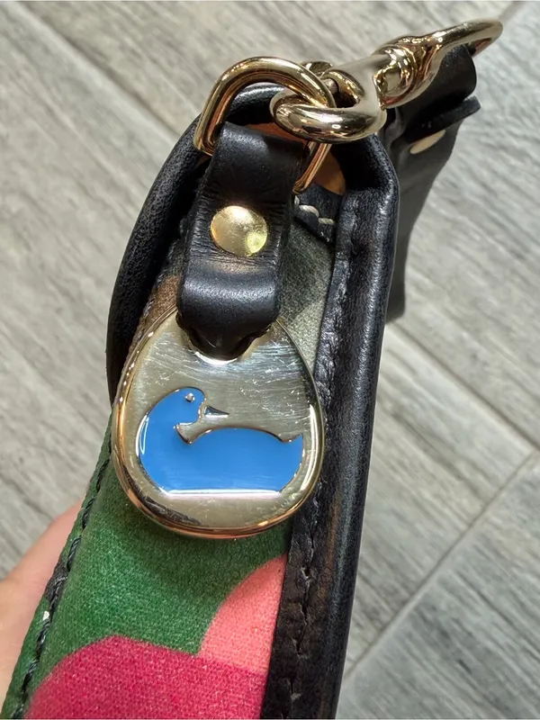 Dooney & Bourke Y2K Vintage Multi-Color Wonder Duck Wristlet Made In USA - Image 3