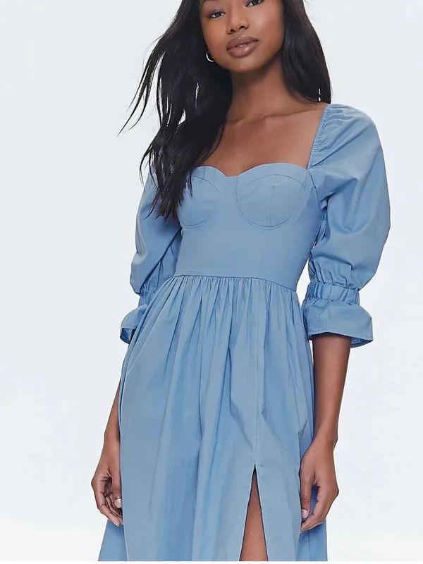 Sweetheart midi dress - Image 5