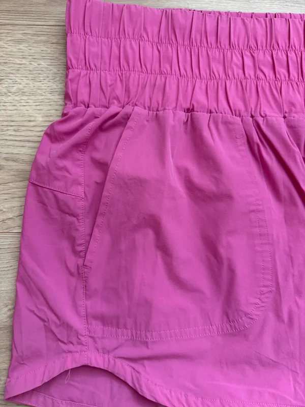 JoyLab High-Rise Hot Pink Athletic Shorts - Image 4