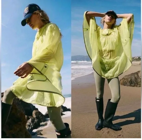 Free People Hooded packable Poncho  - Image 3