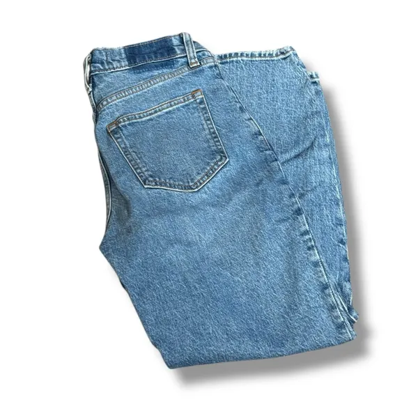 Abercrombie & Fitch 80s Mom‎ High Rise High Waisted Medium Wash Distressed Jeans - Image 9