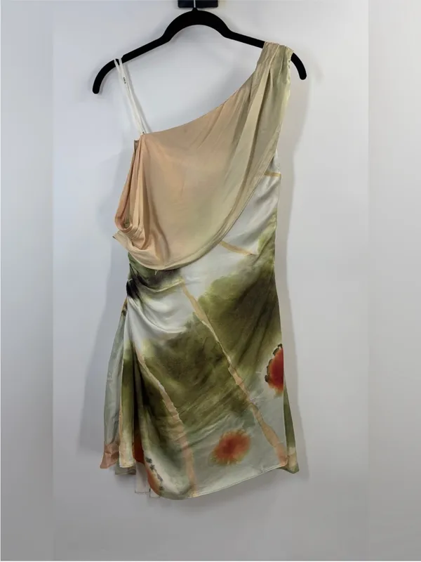 AMUR Elowen Mini Dress in Butterfly Wing - Image 6
