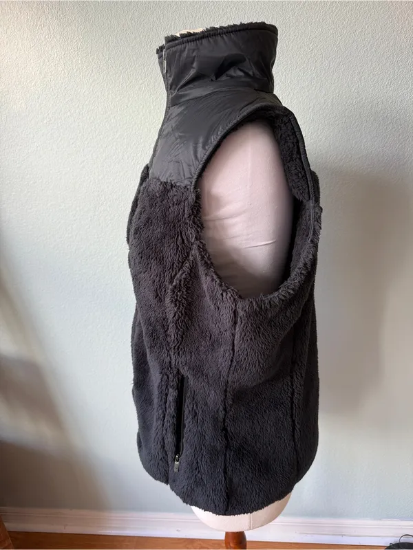 Columbia "Fast Beauty" Shaggy High-Pile Soft Fleece Vest Size XL - Image 5