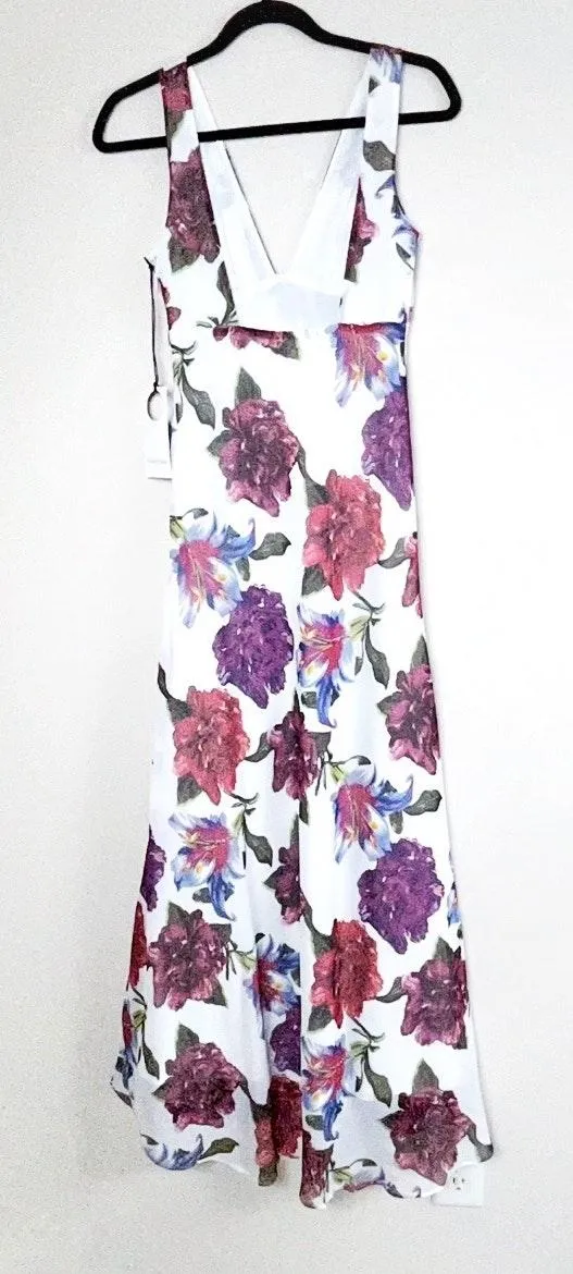 Descanso Maxi Dress in Lilac Floral - Image 5