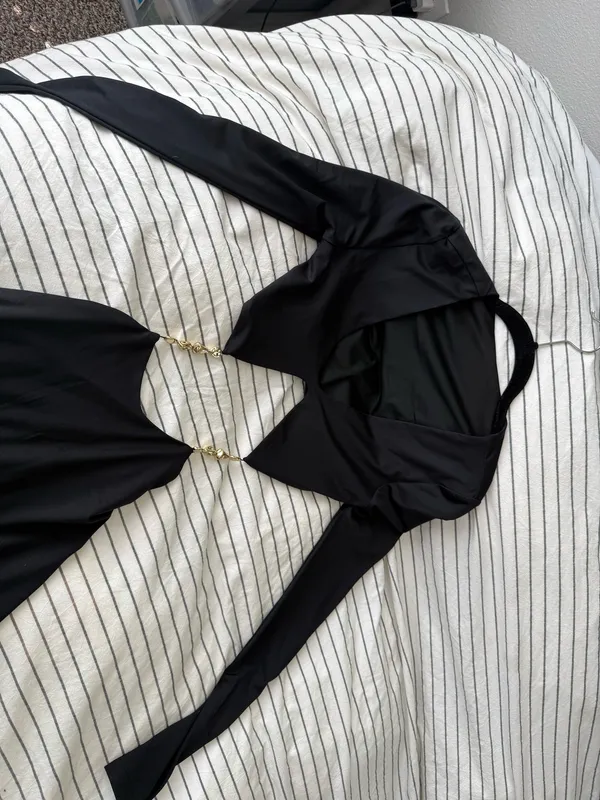 Peppermayo Black Maxi Dress - Image 4