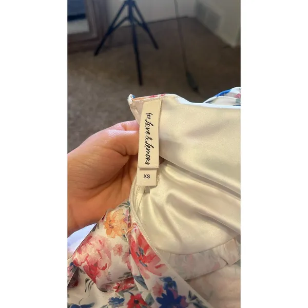 For Love and Lemons Juliet Floral Mini Dress - Image 4