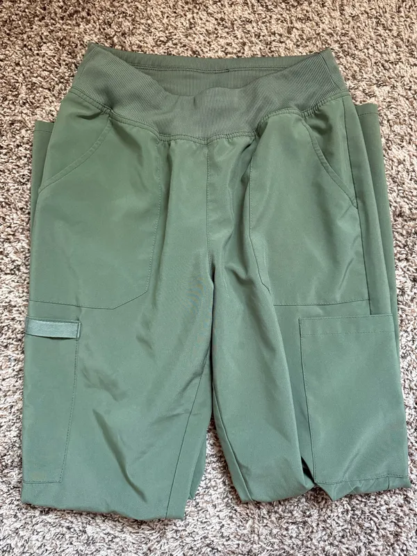 Dickies Scrub Pants Olive Green - Image 5