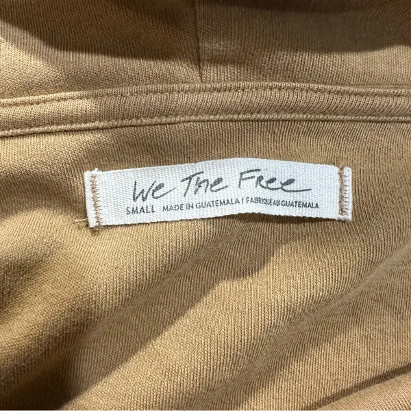 We The Free by Free People Off-the-Shoulder Top – Size S – 100% Cotton Tan Knit - Image 12