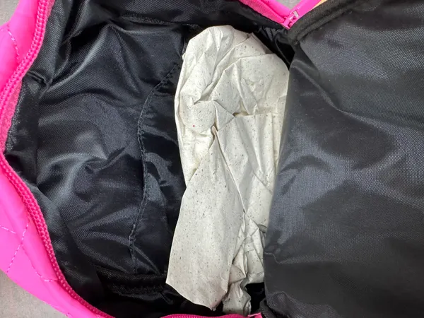 NWT Pink Quilted Puffer Mini Backpack - Image 2
