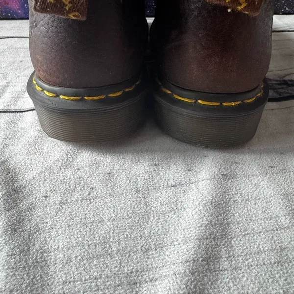 Dr. Martens Industrial Steel Toe Leather Boots‎ Sz 37 EU Women 6 ASTM 2413-11 - Image 5