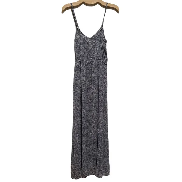 Anthropologie STARING AT STARS SHEER DITZY PRINT MAXI STRAPLESS DRESS S - Image 3