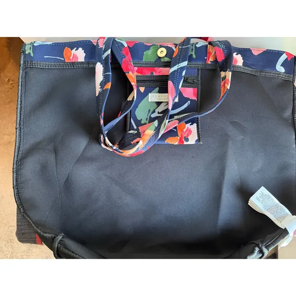 Seafolly Australia Floral Neoprene Beach Tote Oversized Travel Bag - Image 6