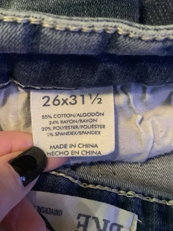 BKE Denim Blue Cotton Blend Payton Jeans Womens Size 26x31.5-- Rise 8" Rodeo - Image 5