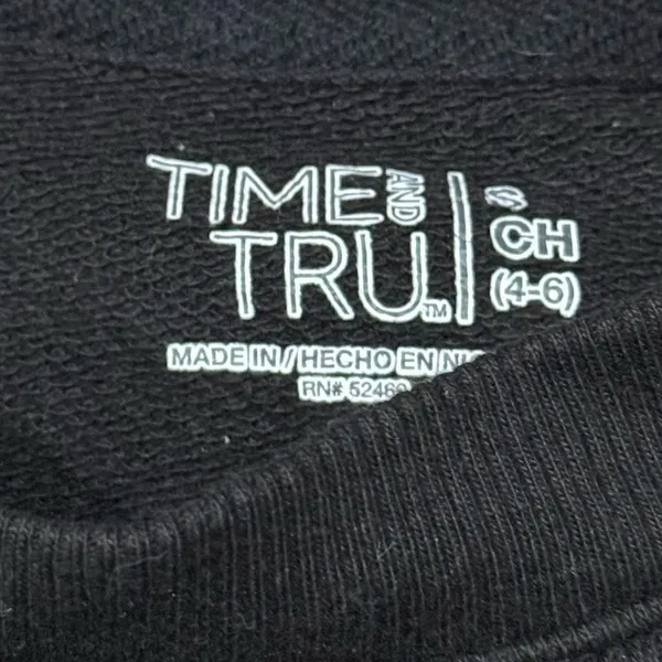 Time and Tru Spooky Season Ghost Crewneck Sweatshirt Women’s Small - Image 2