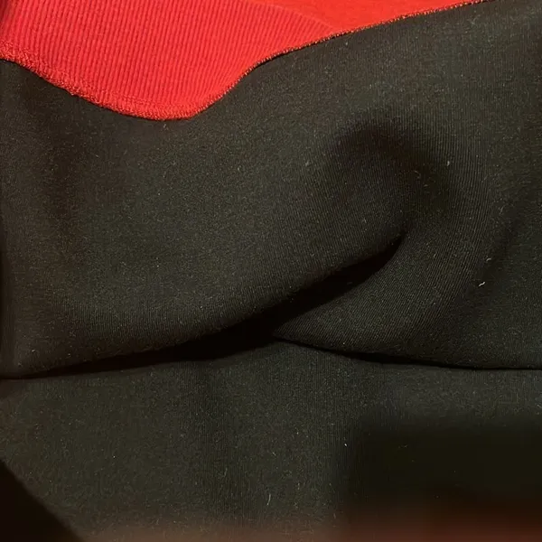 Hunter Target szXL red with black and white trim drawstring neck hoodie EUC Size XL - Image 6