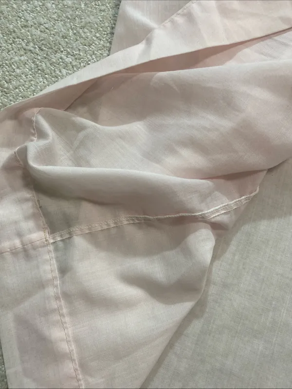 Vintage Christian Dior Lingerie Pink Lace Coquette Long Nightgown 70s 80s Size S - Image 14