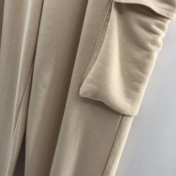 superdown Bethany‎ Cargo Sweatpant in Beige S - Image 5