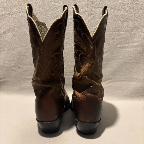 ARIAT Heritage 15728 Women’s Size 7.5B Brown Leather Pointed Toe Western Boots - Image 4