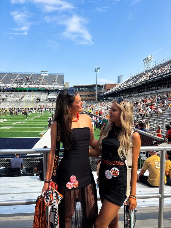 Black Game Day Dress - Image 3