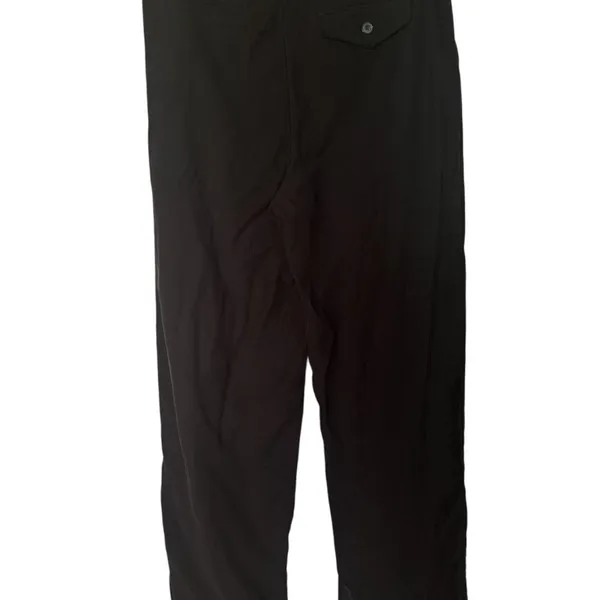 A new day Black Wide Legged Trousers - Image 3