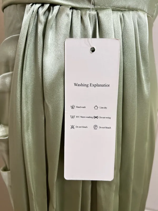 Prom dress green color - Image 6