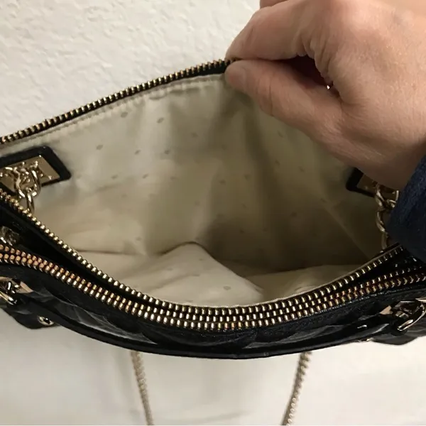 Kate Spade quilted convertible crossbody purse rare‎ - Image 12