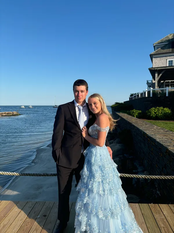 Sherri Hill 55500 Prom Dress light blue - Image 4