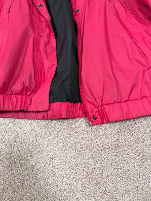 The North Face Hot Pink Hooded Shell Jacket - Image 6