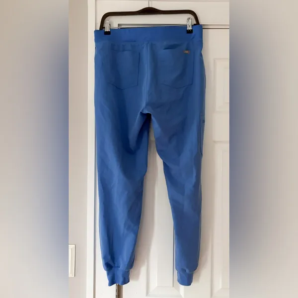 Figs Zamora Blue Jogger Pants Size‎ Small EUC - Image 3
