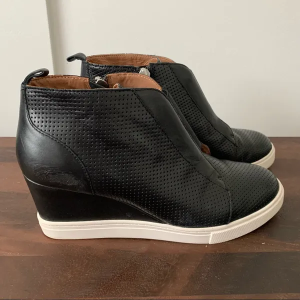 Linea Paolo Anna Wedge Sneaker Booties 6 - Image 2