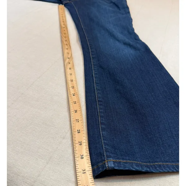 Seven7 | Bootcut Jeans Dark‎ Blue | Women's 12 - Image 6