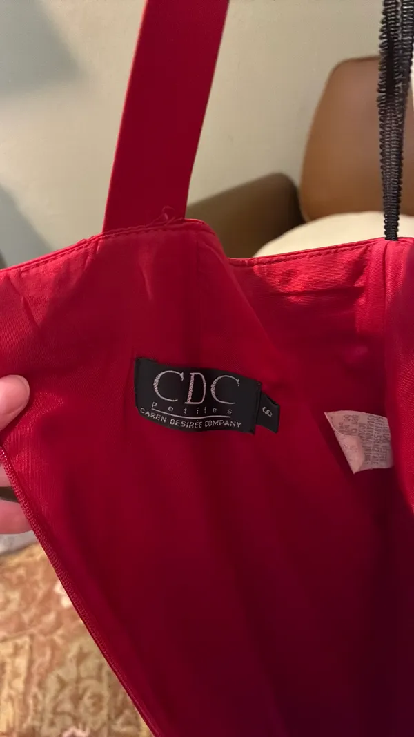 CDC Wear Vintage Red Dress - Image 6