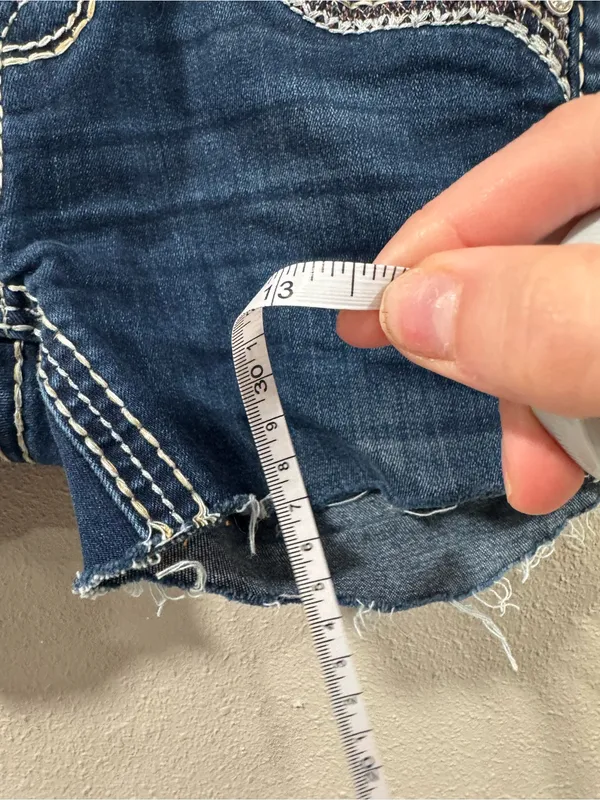 Rock Revival Jean Shorts Size 25 - Image 5