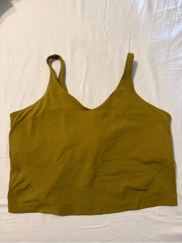 lululemon align tank Mustard Yellow - Image 2