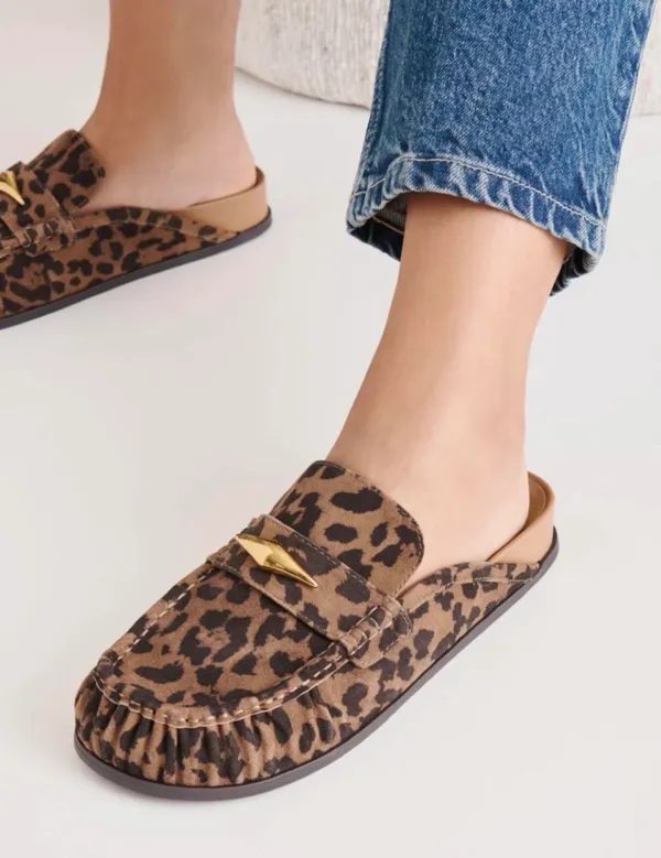 Dolce Vita Cheetah Mules - Image 2