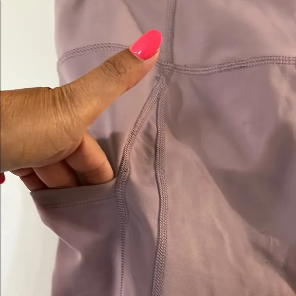 Mono B Pink High Waist Bike Shorts Performance - Image 4