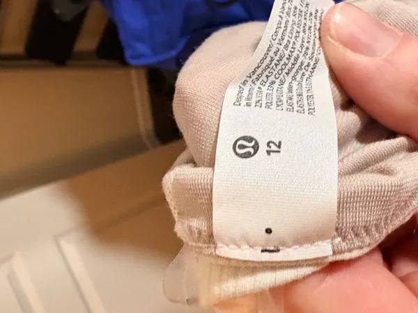 Lululemon Ribbed Nulu Asymmetrical Yoga Bra *Light Support, A/B Cup. New - Image 5