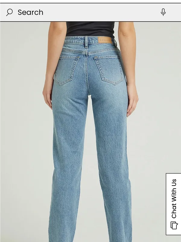 PacSun 90s Boyfriend Light Blue Straight-Leg Women’s Jeans - Image 3
