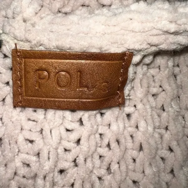 POL Chenille Chunky Knit Tunic Sleeveless Sweater Tank‎ Top small - Image 11