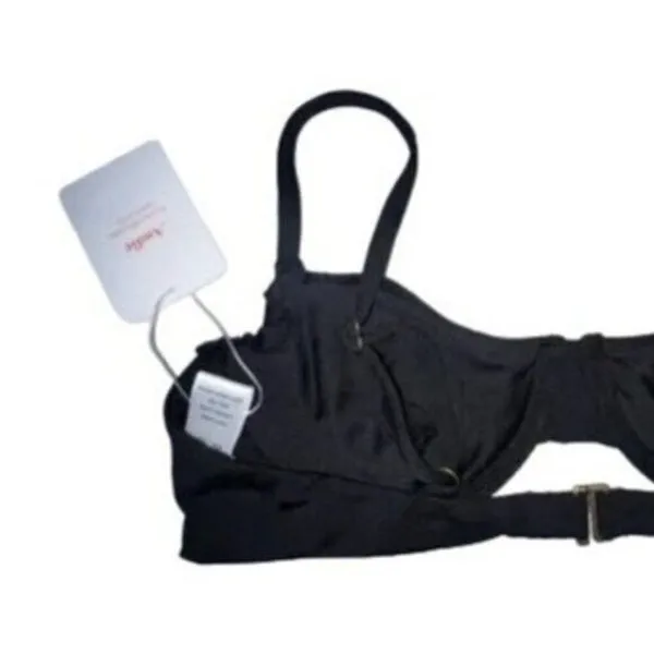 NWT Andie The Bermuda Bikini Swimsuit Underwired Top Full Bust Support S Black - Image 10