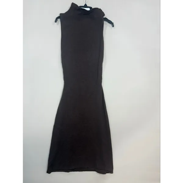 Modern Citizen Abel Sleeveless Asymmetric Knit Sweater Dress Small - Image 4
