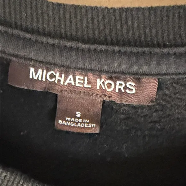Michael Kors Black Crewneck Sweater - Image 2