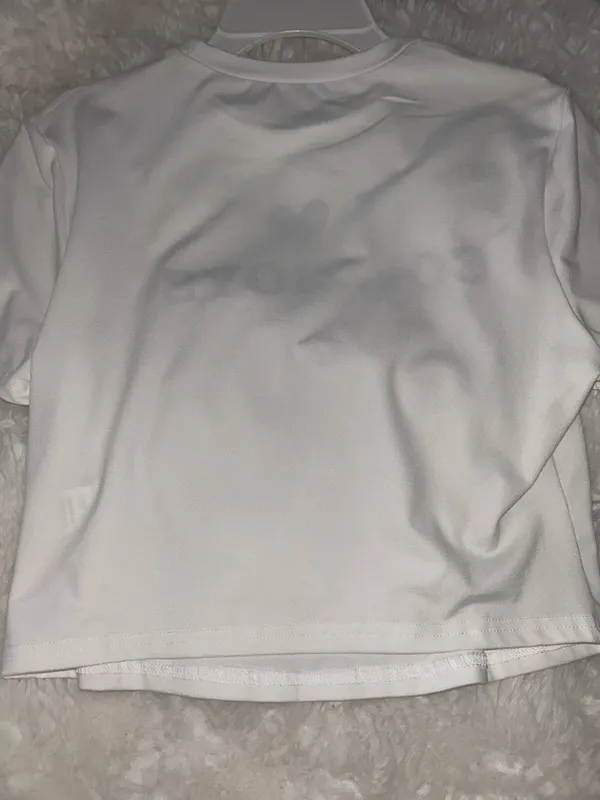 NWOT I heart cowboy White Tee Size L - Image 6