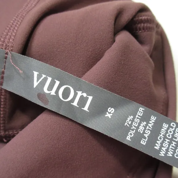 NWT Vuori VW4043 Studio Flare in Chestnut BreathInterlock Pants XS - Image 4