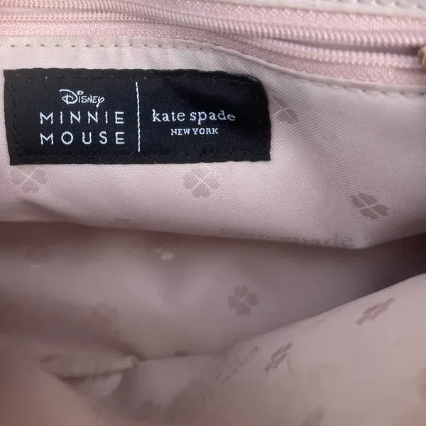 Kate Spade Minnie Mouse Mini Dome Pink Crossbody - Image 15