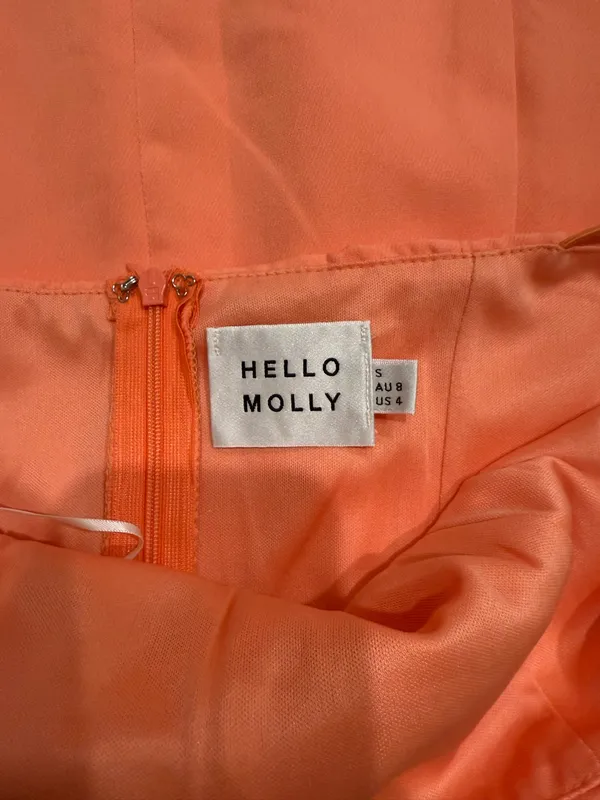 Hello Molly Can’t Stop This Dress Orange - Image 6