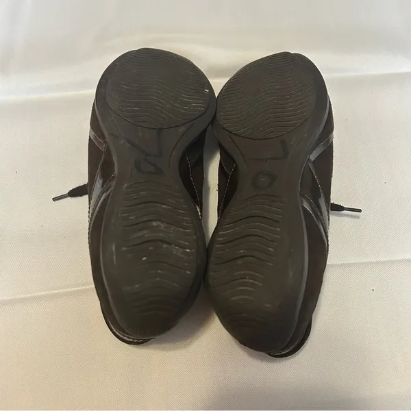 Hogan Brown Suede Leather Low Top Sneakers Shoes Women's Size US 6 - Image 7